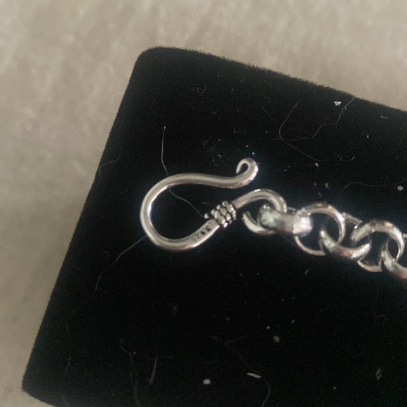 Sterling Silver Ball and Lucky Charm Bracelet. NWOT - Picture 7 of 11